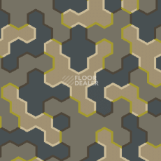 Ковролин Ege Highline Fankygraphic Jungle fever rf 5275146 фото 1 | FLOORDEALER