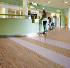 Forbo Marmoleum Linear Striato Original 5239 oxidized copper фото 2 | FLOORDEALER