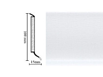 Плинтус Hsl 10 универсальный плинтус 1135 white фото 1 | FLOORDEALER