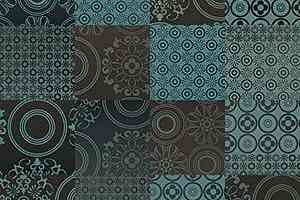 Ковровая плитка Ege Highline Cityscapes Spanish Tile Turq rfm 52755103 фото  | FLOORDEALER