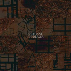 Ковровая плитка Ege Highline Cityscapes Aerial Map Brown rfm 52755015 фото 1 | FLOORDEALER