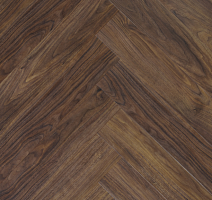 Кварцвиниловые полы My Step Aqua LVT Ёлка Walnut Nero (Орех Неро) MSAG01 фото 1 | FLOORDEALER