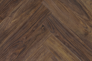 Кварцвиниловые полы My Step Aqua LVT Ёлка Walnut Nero (Орех Неро) MSAG01 фото  | FLOORDEALER