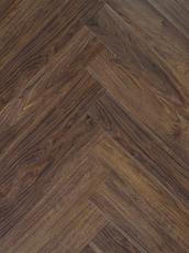 Кварцвиниловые полы My Step Aqua LVT Ёлка Walnut Nero (Орех Неро) MSAG01 фото 1 | FLOORDEALER