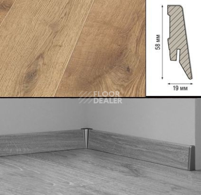 Плинтус Плинтус МДФ Kronotex ламинированный D4725 Плинтус ламинированный МДФ Kronotex Дуб горный природный фото 1 | FLOORDEALER