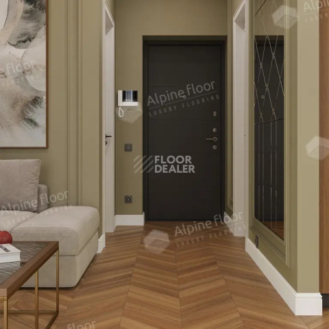 Alpine Floor Chevron Art 12мм LF109-08 Дуб Этна фото 2 | FLOORDEALER
