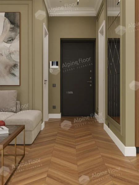 Alpine Floor Chevron Art 12мм LF109-08 Дуб Этна фото 2 | FLOORDEALER