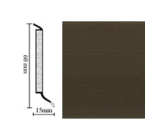 Плинтус Hsl 6 универсальный плинтус 1048 dark brown фото 1 | FLOORDEALER