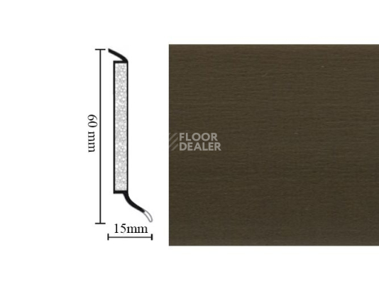 Плинтус Hsl 6 универсальный плинтус 1048 dark brown фото 1 | FLOORDEALER