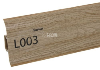 Плинтус Плинтус с мягким краем LinePlast L003 фото 1 | FLOORDEALER