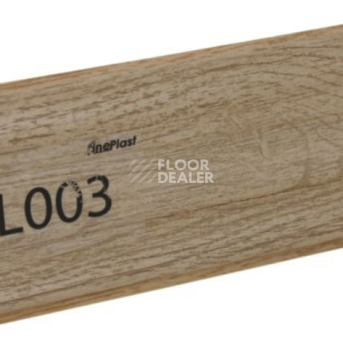 Плинтус Плинтус с мягким краем LinePlast L003 фото 1 | FLOORDEALER