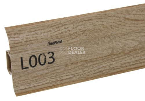Плинтус Плинтус с мягким краем LinePlast L003 фото 1 | FLOORDEALER