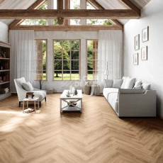 AW Invictus Maximus Herringbone Divine Oak Cookie фото 3 | FLOORDEALER