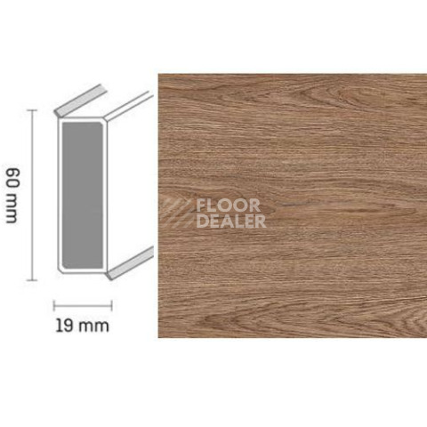 Плинтус Плинтус Dollken Cubu 60 Touch & Style 2951 фото 1 | FLOORDEALER