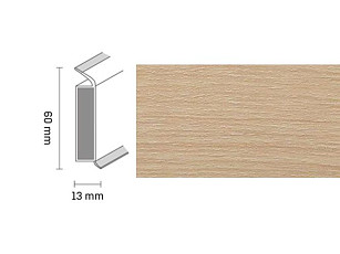 Плинтус Dollken EP 60/13 2570 фото 1 | FLOORDEALER