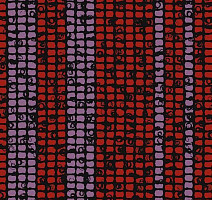 Ковролин Flotex Tibor Mosaic 980412 Mosaic Raspberry Stripe фото 1 | FLOORDEALER