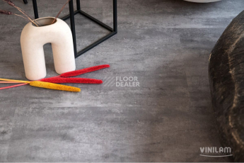 Vinilam Ceramo Stone 2,5 мм 71616 Цемент Серый фото 3 | FLOORDEALER