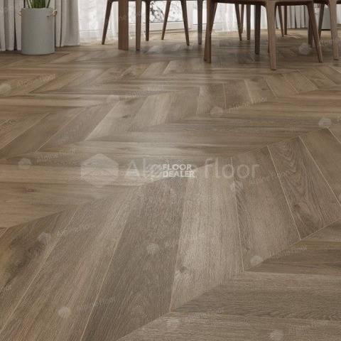 Alpine Floor Chevron 5мм SPC ламинат Дуб Насыщенный ECO 18-4 фото 2 | FLOORDEALER