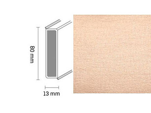 Плинтус Плинтус Dollken Cubu 80 Premium 1193 фото 1 | FLOORDEALER