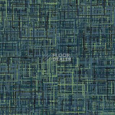 Ковровая плитка Ege Highline Contrast Outlines Turquoise rfm 52856113 фото 1 | FLOORDEALER
