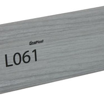Плинтус Плинтус с мягким краем LinePlast L061 фото 1 | FLOORDEALER