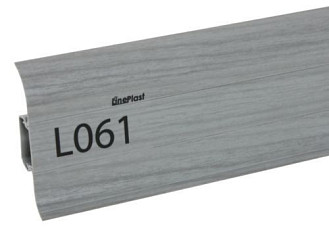Плинтус Плинтус с мягким краем LinePlast L061 фото 1 | FLOORDEALER