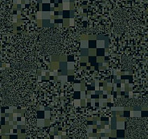 Ковровая плитка Ege Highline Cityscapes Pixellations Green rfm 52955080 фото 1 | FLOORDEALER