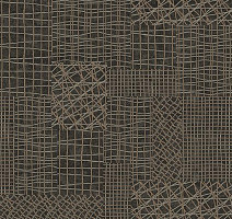 Ковролин Flotex Vision Pattern 560014 (Network) Ebony фото 1 | FLOORDEALER