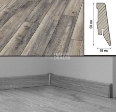 Плинтус Плинтус МДФ Kronotex ламинированный D3572 Плинтус ламинированный МДФ Kronotex Дуб портовый серый фото 1 | FLOORDEALER