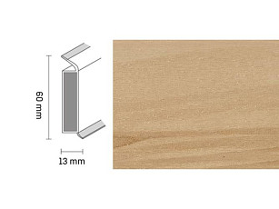 Плинтус Dollken EP 60/13 2336 фото 1 | FLOORDEALER