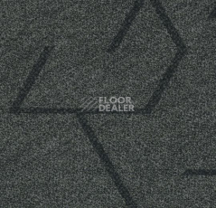Ковровая плитка Forbo Flotex Triad planks 131017 Anthracite фото 1 | FLOORDEALER
