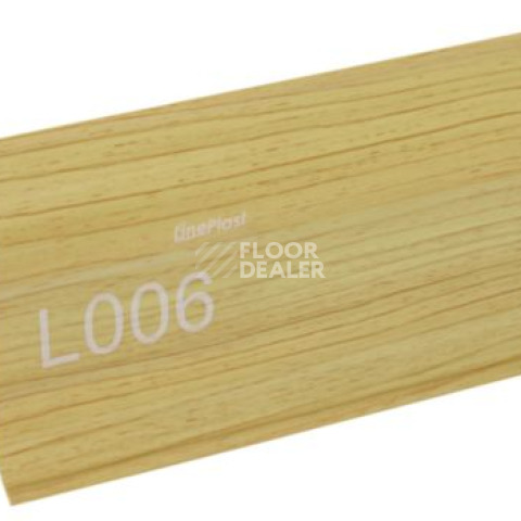 Плинтус Плинтус с мягким краем LinePlast L006 фото 1 | FLOORDEALER
