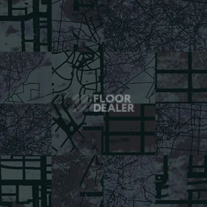 Ковровая плитка Ege Highline Cityscapes Aerial Map Violet rfm 52755014 фото 1 | FLOORDEALER