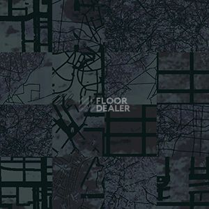 Ковровая плитка Ege Highline Cityscapes Aerial Map Violet rfm 52755014 фото 1 | FLOORDEALER