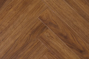 Кварцвиниловые полы My Step Aqua LVT Ёлка Walnut Inda (Орех Инда) MSAG03 фото  | FLOORDEALER