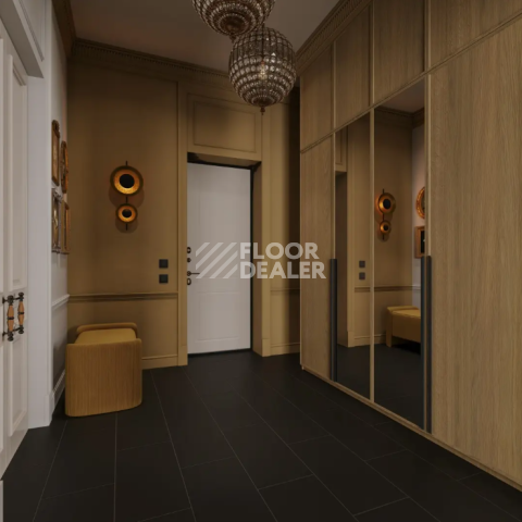 Alpine Floor Stone Mood 12мм lf 402-01 Черный монохром (Black Monochrome) фото 3 | FLOORDEALER