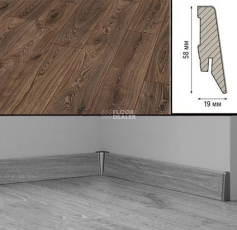 Плинтус МДФ Kronotex ламинированный D3590 Плинтус ламинированный МДФ Kronotex Дуб Таймлесс фото 2 | FLOORDEALER