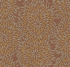 Flotex Vision Floral 660004 (Firework) Ginger фото 1 | FLOORDEALER