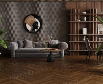 Norland Herringbone Elegant 8мм LF303-22 Дуб Треско фото 3 | FLOORDEALER