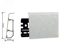 Плинтус Arbiton Indo Плинтус Arbiton Indo 70мм ПВХ 134 Кембридж фото 1 | FLOORDEALER