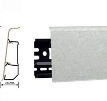 Плинтус Arbiton Indo Плинтус Arbiton Indo 70мм ПВХ 134 Кембридж фото 1 | FLOORDEALER