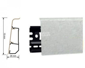 Плинтус Arbiton Indo Плинтус Arbiton Indo 70мм ПВХ 134 Кембридж фото 1 | FLOORDEALER