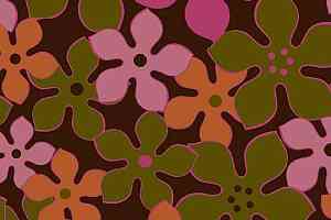 Ковролин Flotex Vision Floral 620002 (Field) Candy фото  | FLOORDEALER