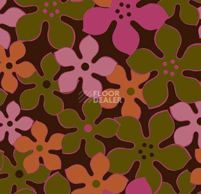Ковролин Flotex Vision Floral 620002 (Field) Candy фото 1 | FLOORDEALER