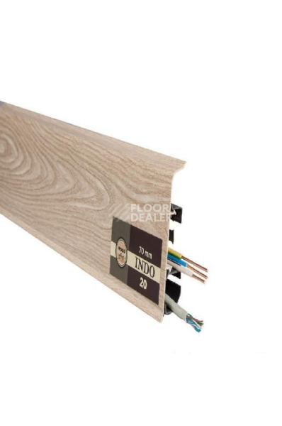 Плинтус Arbiton Indo Плинтус Arbiton Indo 70мм ПВХ 20 Дуб Бургос фото 1 | FLOORDEALER