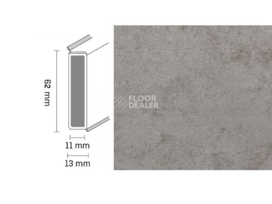 Плинтус Плинтус Dollken Cubu Decor 60 2615 sandstein grau фото 1 | FLOORDEALER