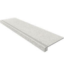 Керамогранит Cosmos Комплект с прямоуг. бортиком 33x120 Комплект (Ступень cm 01 (33x120) непол. (прямоугол. бортик) + Подступенок (14,5x120)) фото 1 | FLOORDEALER