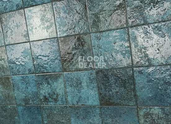 Керамогранит Tahiti  14.7 * 14.7 Turquoise Glossy фото 5 | FLOORDEALER
