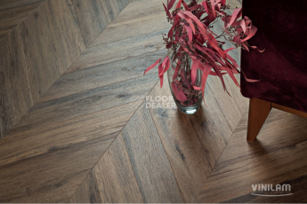 Vinilam Parquet Chevron 8,5 мм I107516 Шеврон Лувр фото 4 | FLOORDEALER