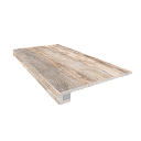 Керамогранит Brigantina Комплект 33x120 Комплект (Ступень bg 00 (33x120) непол. (прямоугол. бортик) без насечек+ Подступенок (14,5x120))  | FLOORDEALER